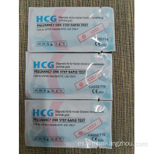 Embarazo HCG Test Cassette Kit de prueba rápida